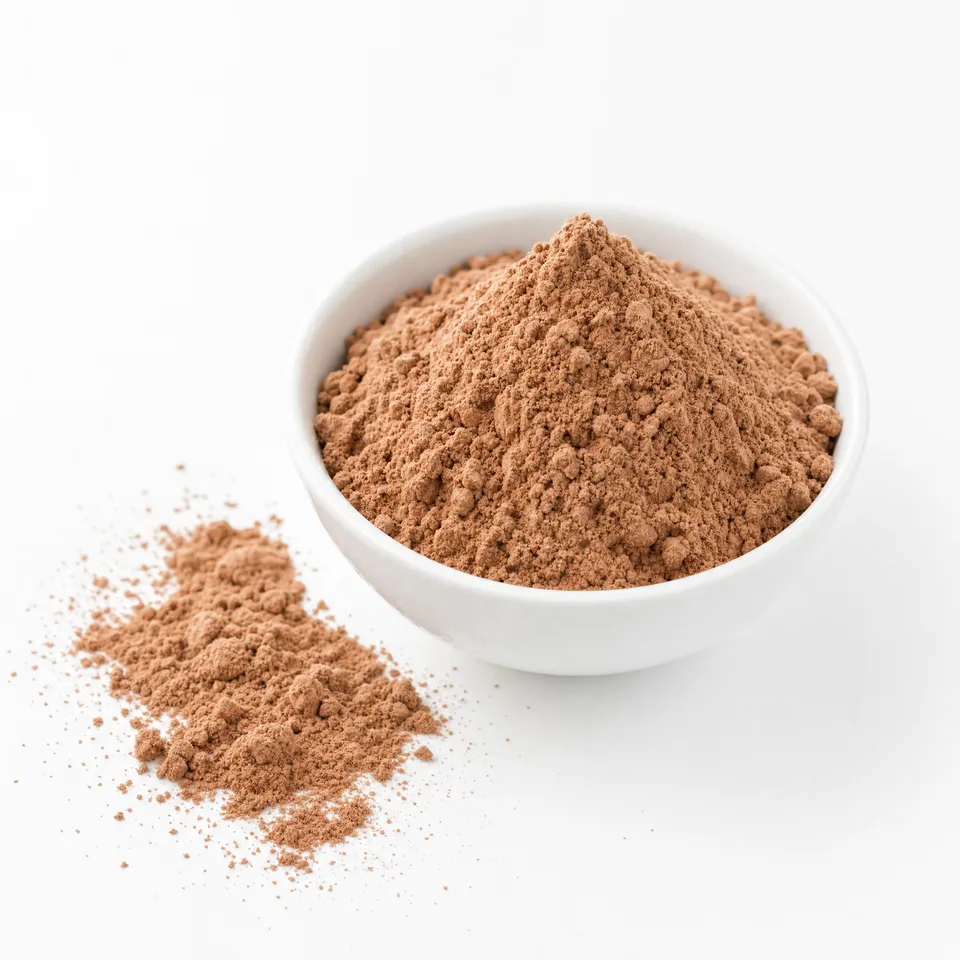 Low-fat cocoa powder